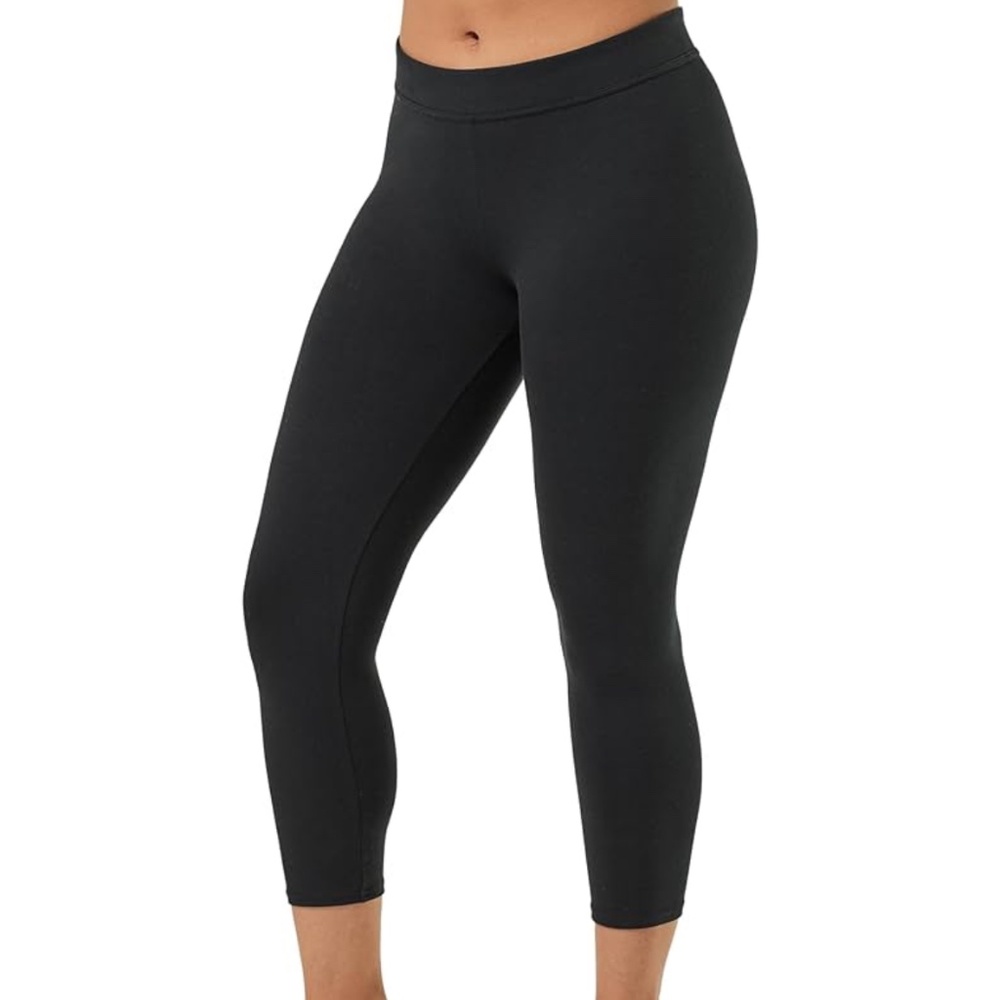 Pact Cropped Leggings in Black XS